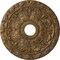 Ekena Millwork Spring Leaf Ceiling Medallion (Canopies up to 5 5/8"), 19 7/8"OD x 3 5/8"ID x 1 1/4"P, Rubbed Bronze CM19SPRZS - alternate 1